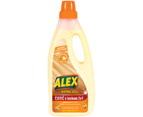 ALEX Čistič s leskem 2v1 s pomerančovým olejem 750 ml Alex