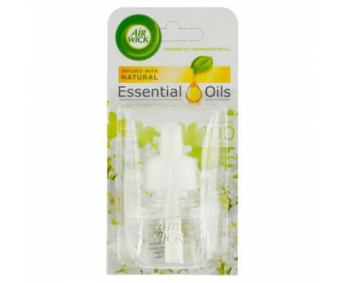 Air Wick Essential Oils náplň do elektrického osvěžovače bílé květy frézie 19 ml Airwick