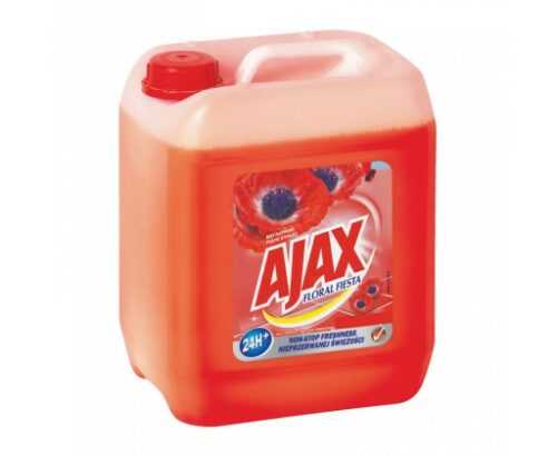 Ajax Floral Fiesta univerzální čistící prostředek s vůní vlčích máků 5 l Ajax