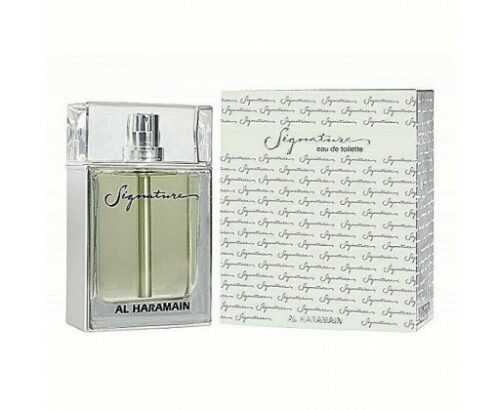 Al Haramain Signature Silver - EDP 100 ml Al Haramain