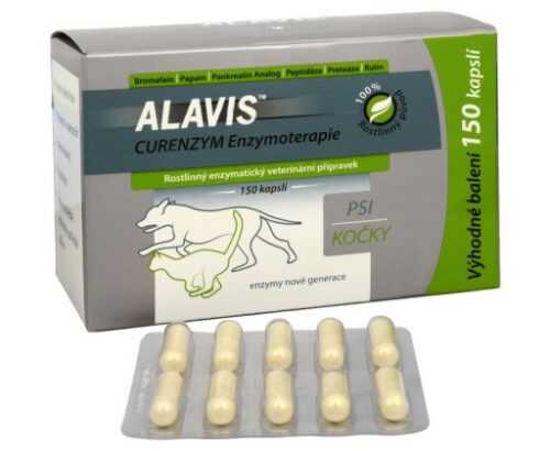 Alavis Curenzym Enzymoterapie 80 cps. 80 kapslí Alavis