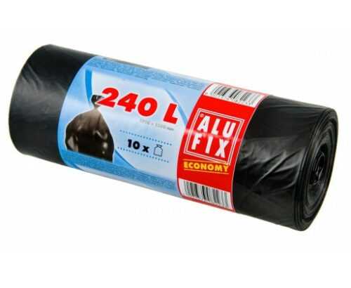 Alufix HDPE odpadkové pytle černé 240 l 10 ks Alufix