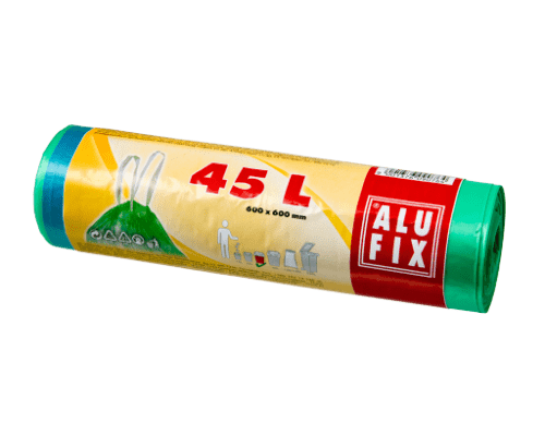 Alufix zatahovací odpadkové pytle zelené 45 l 20 ks Alufix