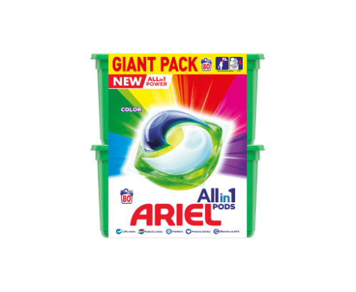 Ariel Allin1 Pods Color kapsle na praní 80 ks Ariel