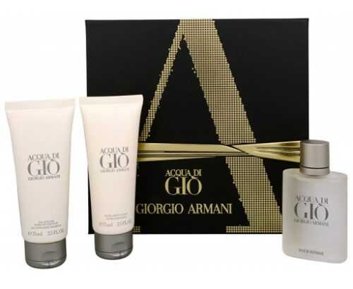 Armani Acqua Di Gio Pour Homme - EDT 50 ml + sprchový gel 75 ml + balzám po holení 75 ml Armani