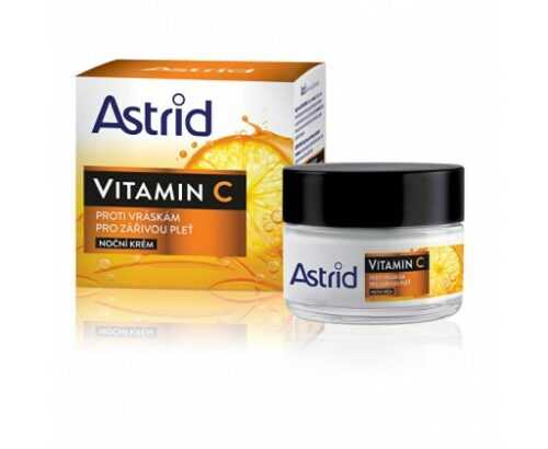 Astrid Noční krém proti vráskám pro zářivou pleť Vitamin C  50 ml Astrid