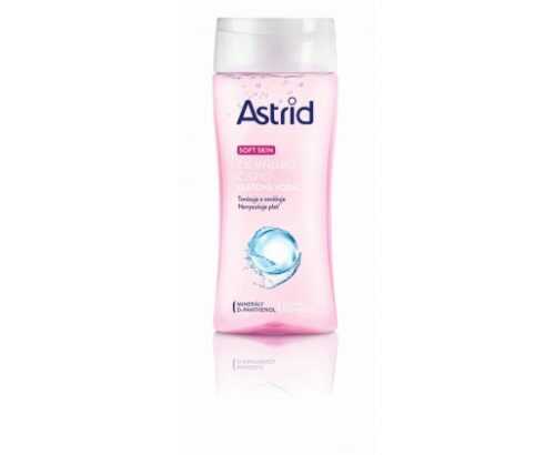 Astrid Soft Skin zjemňující čisticí pleťová voda pro suchou a citlivou pleť 200 ml Astrid