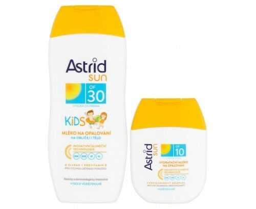 Astrid Sun Kids mléko na opalování OF 30 + dárek 200 ml + 80 ml  Astrid
