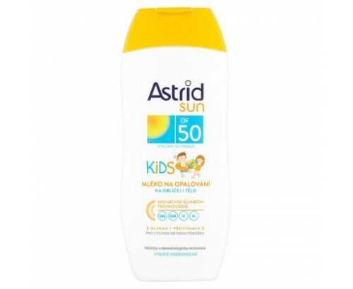 Astrid Sun Kids mléko na opalování OF 50 200 ml Astrid