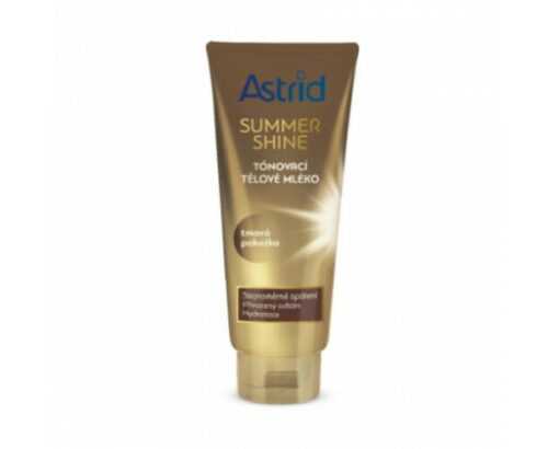 Astrid Tónovací tělové mléko pro tmavou pokožku Summer Shine  200 ml Astrid