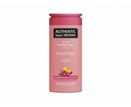 Authentic Toya Aroma cranberries & nectarine sprchový gel 400 ml Authentic toya Aroma