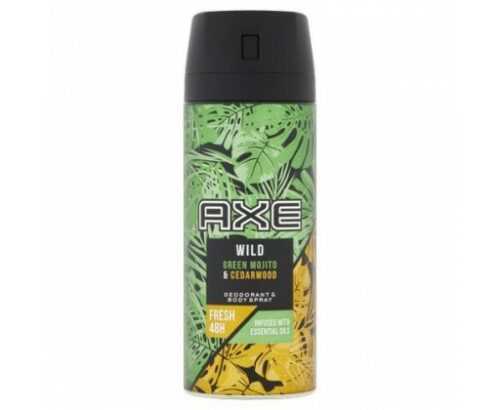 Axe Tělový sprej pro muže Wild Green Mojito & Cedarwood  150 ml Axe