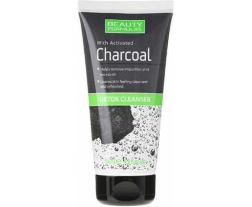 Beauty Formulas Detoxikační emulze s aktivním uhlím Charcoal (Detox Cleanser)  150 ml Beauty Formulas