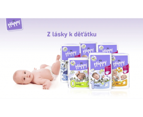Bella Baby Happy plenky 4+ Maxi plus (9 - 20 kg) 44 ks Bella