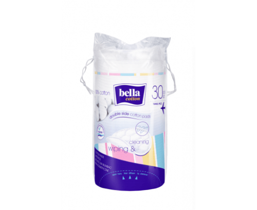 Bella Cotton kosmetické odličovací tampóny 30 ks Bella
