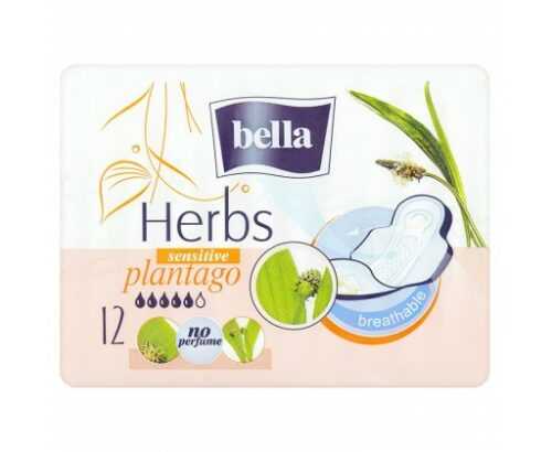 Bella Herbs Plantago prodyšné hygienické vložky 12 ks Bella