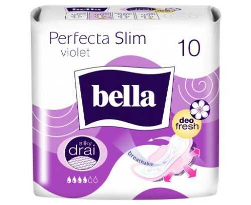 Bella Perfecta Slim Violet hygienické vložky 10 ks / balení Bella