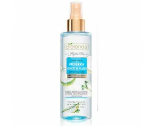 Bielenda Hydratační mlha na obličej a tělo Kokos & Aloe Hydra Care (Moisturizing Face Mist)  200 ml Bielenda