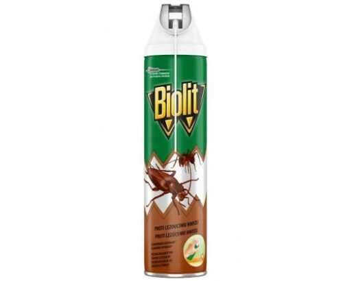 Biolit aerosol proti lezoucímu hmyzu s aplikátorem 400 ml Biolit