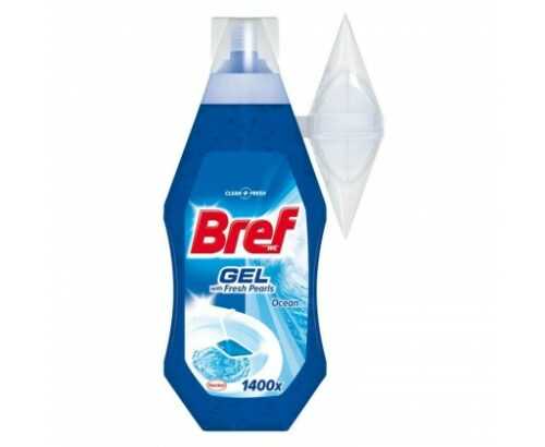Bref Fresh Pearls WC gel s vůní oceánu 360 ml Bref
