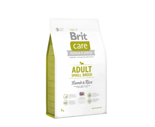 Brit Care Adult Small Breed Lamb & Rice 3kg BRIT CARE