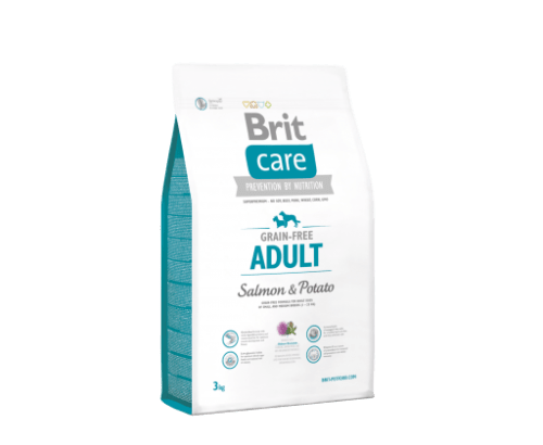 Brit Care Grain Free Adult Salmon & Potato 3kg BRIT CARE