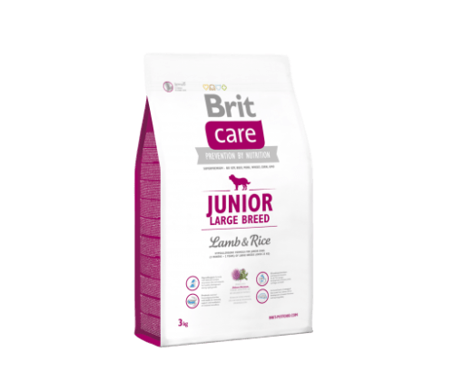 Brit Care Junior Large Breed Lamb & Rice 3kg BRIT CARE