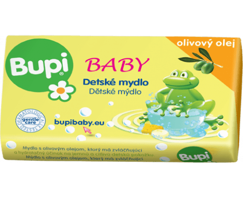 Bupi Baby dětské mýdlo s olivovým olejem 100 g Bupi