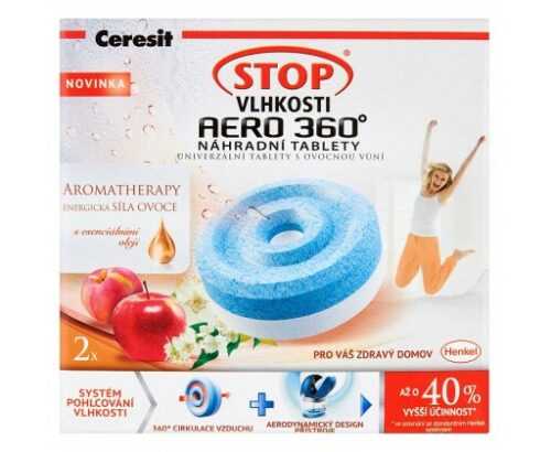 Ceresit Stop Vlhkosti Aero 360° náhradní tablety s ovocnou vůní  2 x 450 g Ceresit Stop vlhkosti