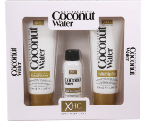 Coconut Water šampon + kondicionér + vlasové sérum 100 ml + 100 ml + 30 ml Coconut Water
