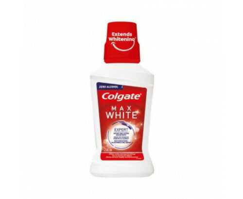 Colgate Bělicí ústní voda bez alkoholu Max White Expert 250 ml Colgate