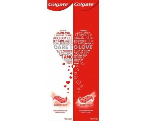 Colgate zubní pasta Dare to Love duopack 2 x 98ml Colgate