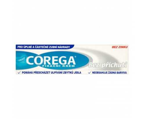 Corega Fixační krém bez příchuti na zubní náhrady 40 g Corega