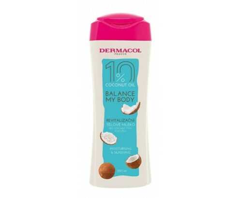 Dermacol Revitalizační tělové mléko Balance My Body Coconut Oil (Moisturising & Silkening Body Milk)  250 ml Dermacol