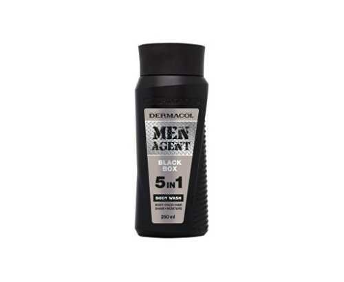 Dermacol sprchový gel pro muže 5v1 Black Box Men Agent (Body Wash)   250 ml Dermacol