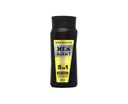 Dermacol sprchový gel pro muže 5v1 Total Freedom Men Agent (Body Wash)  250 ml Dermacol