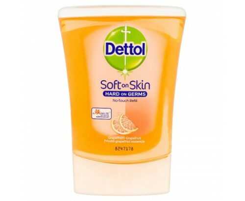 Dettol Soft on Skin tekuté antibakteriální mýdlo grapefruit náhradní náplň 250 ml Dettol