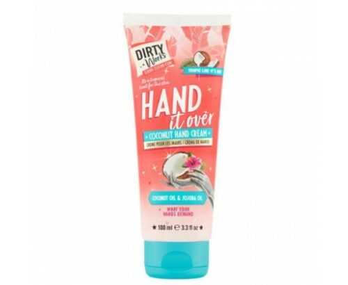 Dirty Works Krém na ruce a nehty s vůní kokosu Hand It Over (Coconut Hand Cream)  100 ml Dirty Works