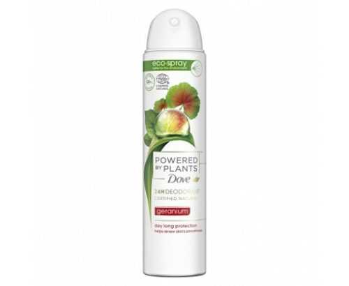 Dove Deodorant ve spreji Pelargonie Powered by Plants Geranium (24H Deodorant)  75 ml Dove