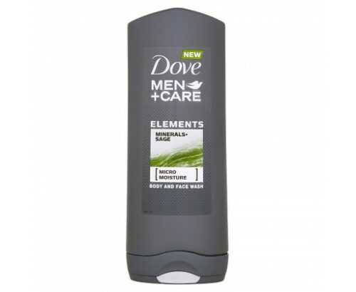 Dove Men+Care Elements sprchový gel na tělo a tvář 400 ml Dove