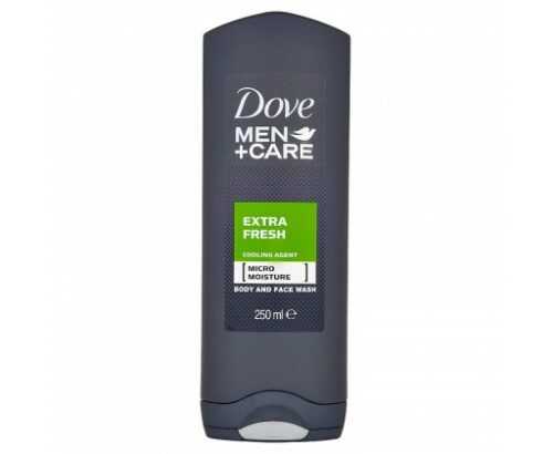 Dove Men+Care Extra Fresh sprchový gel na tělo a obličej pro muže 250 ml Dove