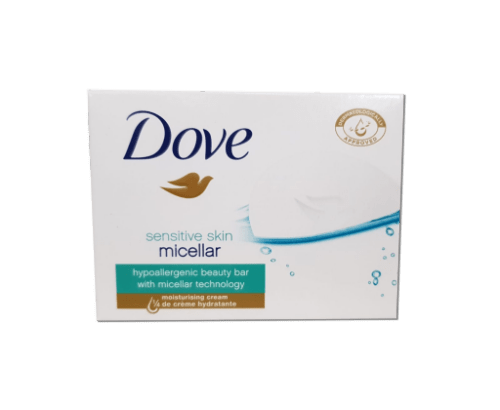 Dove Sensitive Skin Micellar krémová tableta na mytí 100 g Dove