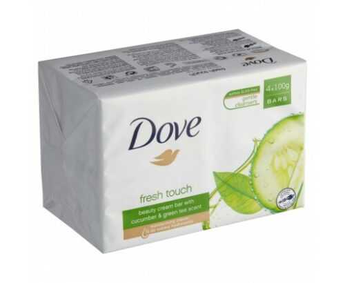 Dove krémové tuhé mýdlo okurka a zelený čaj 4 x 100 g Dove