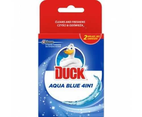 Duck 4in1 Aqua Blue Efekt modré vody náhradní náplň 2 x 40g Duck