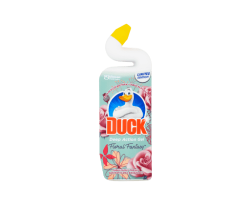 Duck Deep Action Gel čisticí a dezinfekční přípravek na WC s vůní květin 750 ml Duck