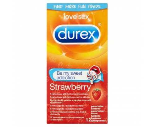 Durex Emoji Strawberry konodmy 12 ks Durex