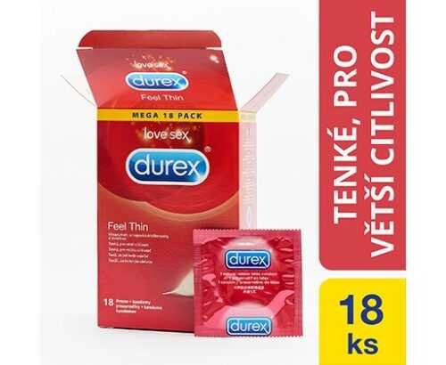 Durex Feel Thin kondomy  18 ks Durex