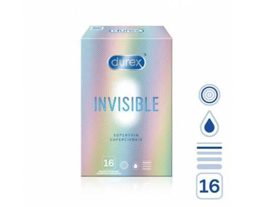 Durex Invisible kondomy XL 16 ks Durex