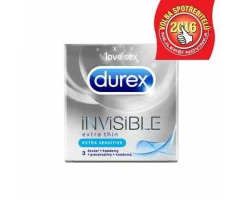Durex Kondomy Invisible Extra Sensitive 10 ks Durex