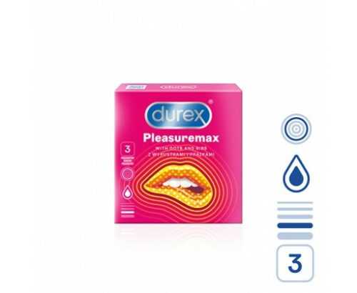 Durex Kondomy Pleasuremax 3 ks Durex